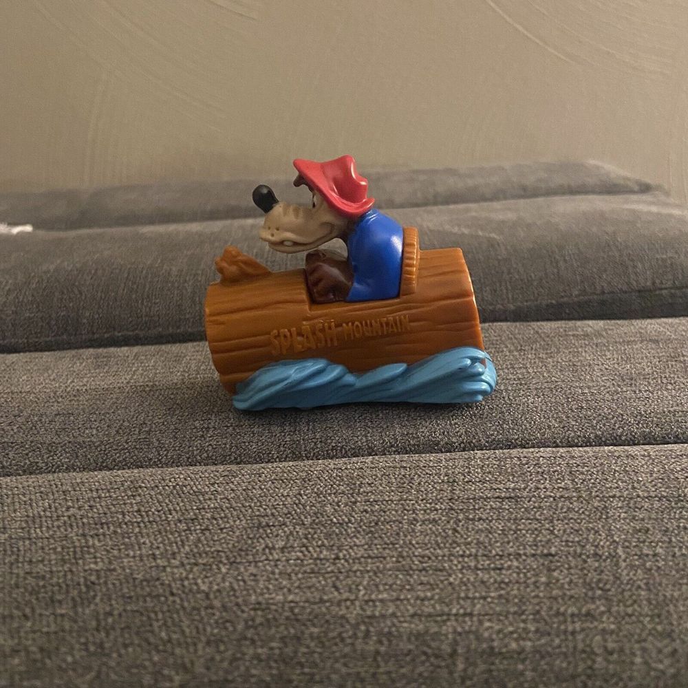 DISNEYLAND 40th SPLASH MOUNTAIN RIDE LOG BRER BEAR VIEWER VEHICLE 1995 TOY